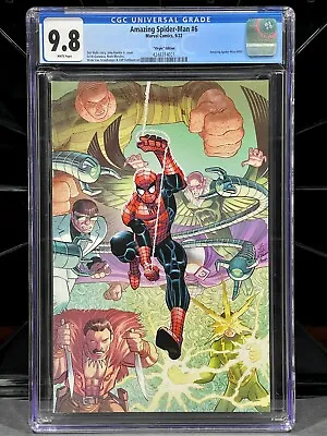 Buy Amazing Spider-Man 6 (900) Romita 1:100 Incentive Virgin Variant CGC 9.8 • 99.12£