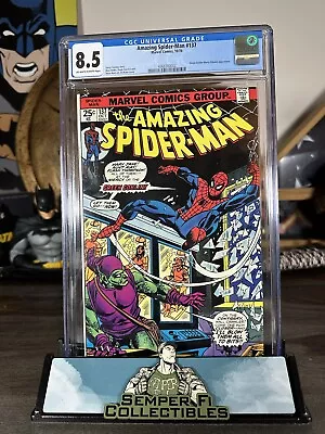 Buy The Amazing Spider-Man #137 (Marvel Comics October 1974) CGC 8.5 • 79.05£