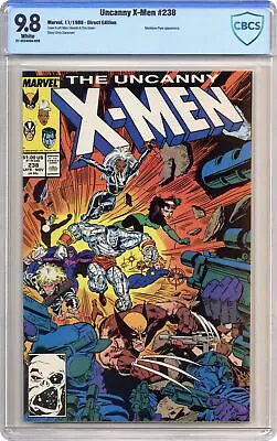 Buy Uncanny X-Men #238 CBCS 9.8 1988 21-2EE445A-028 • 47.45£