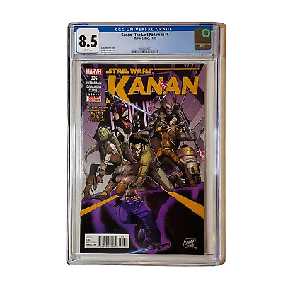 Buy Kanan 6 CGC 8.5 The Last Padawan 1st Full Kanan Sabine Erza Hera Star Wars • 79.77£