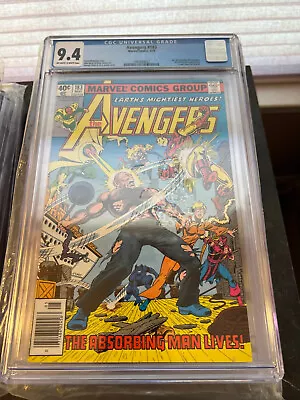 Buy The Avengers #183 (1979) CGC 9.4 • 96.59£