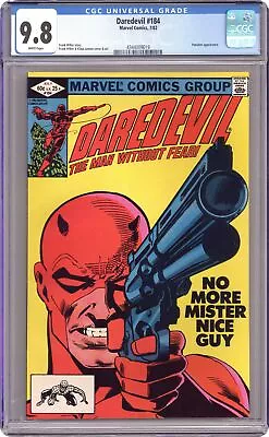 Buy Daredevil #184D CGC 9.8 1982 4344009019 • 182.70£