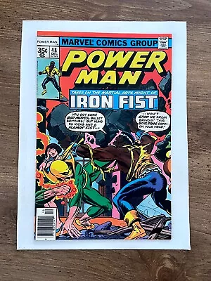 Buy Power Man # 48 NM Marvel Comic Book 1st Iron Fist Crossover Defenders 11 J837 • 94.87£