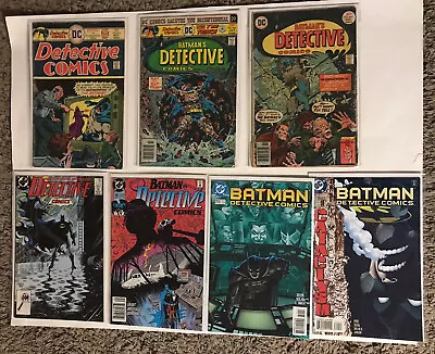 Buy Batman Detective Comics #453, 461, 465, 587, 618, 711, 720 Lot Of 7 DC Comics • 15.80£