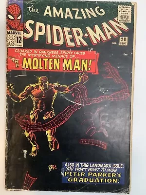 Buy Amazing Spider-Man #28 (1965) Stan Lee / Steve Ditko (Good) • 40£