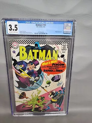 Buy BATMAN # 190 CGC 3.5 PENGUIN 3rd SILVER AGE APP KEY ISSUE DC 1967 • 139.43£