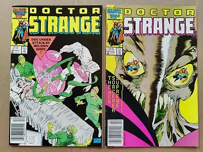 Buy Doctor Strange 80 FN 81 VG/FN Marvel Lot Of 2 1986 1st Appearance Rintrah FN • 8.85£