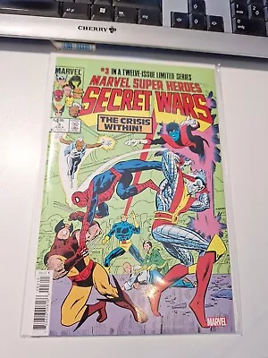 Buy US Marvel Super Heroes Secret Wars (1984) #3 FACSIMILE REPRINT EDITION • 8.58£
