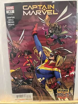 Buy Captain Marvel #48 BROOD! Main Cover NM New Comic! Thompson (W) • 2.32£