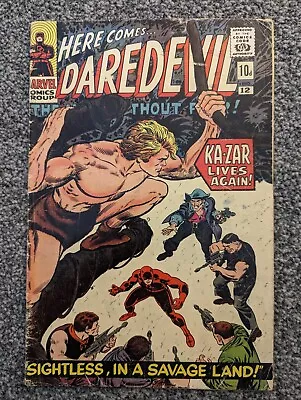 Buy Daredevil 12. Marvel 1966. Ka-Zar, 1st Appearance Of The Plunderer. • 19.99£