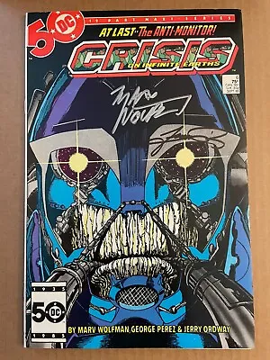 Buy Crisis On Infinite Earths #6 SIGNED George Perez Marv Wolfman W/COA DC 1985 • 55.96£
