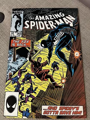 Buy THE AMAZING SPIDER-MAN #265 (MARVEL 1985) 1ST APPEARANCE SILVER SABLE 265 First • 20£