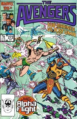 Buy Avengers, The #272 FN Marvel 1986 Namor, Alpha Flight App  • 2.36£