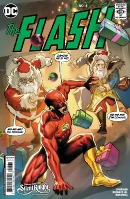 Buy Flash #4 Cvr D Stephen Segovia Santa Csv Dc Comics • 5.85£
