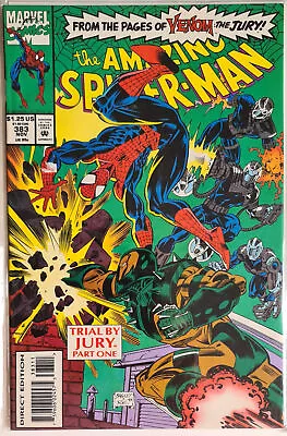 Buy Amazing Spider-Man #383 - Vol. 1 (11/1993) - Direct Edition NM - Marvel • 5.50£
