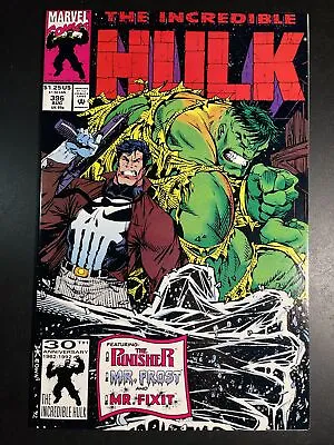 Buy THE INCREDIBLE HULK Vol.1 # 396 VFNM August 1992 (Marvel Comics) Punisher (D127) • 1.57£