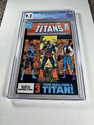 Buy Tales Of The New Teen Titans #44 CGC 9.2 Dick Grayson Becomes Nightwing! DC • 94.86£