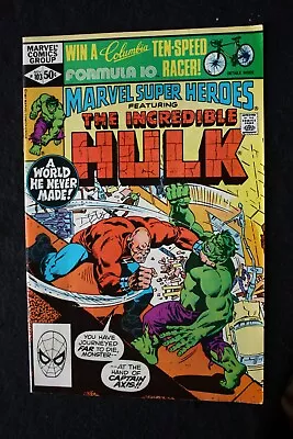 Buy MARVEL SUPER-HEROES #103 Incredible Hulk 1981 MARVEL Comic • 6.95£