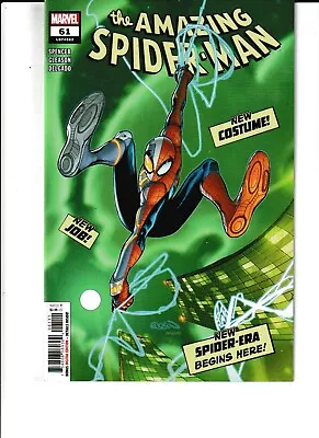 Buy Amazing Spider-Man #61 NEW COSTUME (Marvel 2021) NEAR MINT -9.2 • 3.60£