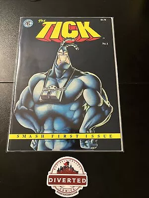 Buy Tick #1 1st Appearance Tick & Arthur 1st Print Black Variant App Nec Comics 1988 • 63.54£
