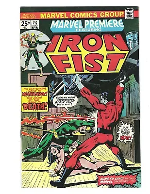 Buy Marvel Premiere #23 1975 Iron Fist VF+ Warhawk! Colleen Wing Combine Ship • 11.98£