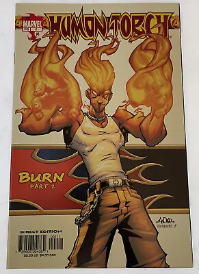 Buy Human Torch #2 2003 Marvel Comics  BURN Part 2 Skottie Young • 7.95£