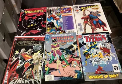 Buy Batman Superman JLA Wonder Woman Green Arrow Flash Robin Huge Lot 200 Comics • 78.84£