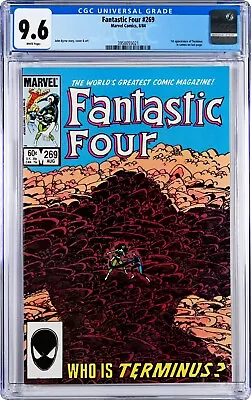 Buy Fantastic Four #269 CGC 9.6 (Aug 1984, Marvel) John Byrne, 1st Terminus In Cameo • 39.98£