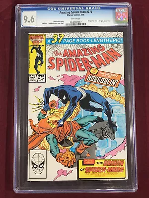 Buy Amazing Spider-man 275 Cgc 9.6  1986 Tom Defalco Ron Frenz • 39.66£