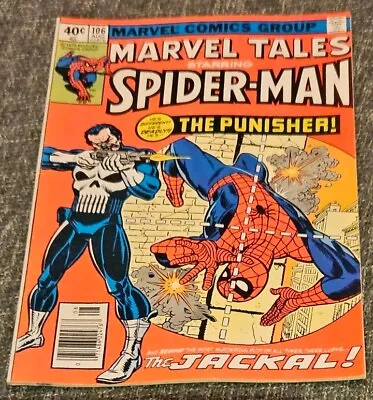 Buy Marvel Tales #106 1979 ASM #129 Reprints 1st Punisher App. Romita. Frank Castle • 25£