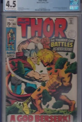 Buy Thor 166 - 1969 - Him (Warlock) - CGC 4.5 • 79.99£