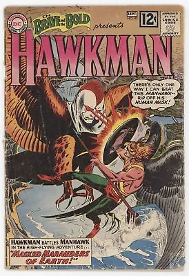 Buy Brave And The Bold 43 DC 1962 GD VG Hawkman Hawkgirl Joe Kubert Garden Fox • 21.77£