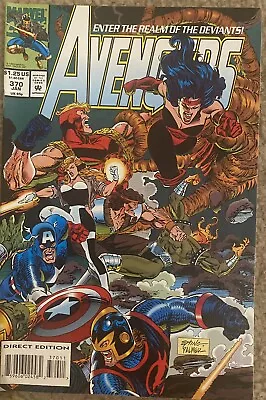 Buy Avengers Issue #370 1993 Marvel Comic Book Raw VF+ • 3.96£