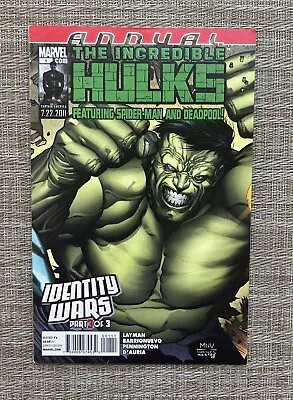 Buy The Incredible Hulks Annual # 1, One Shot, Marvel 2011, 1st Ghost Spider • 4.74£