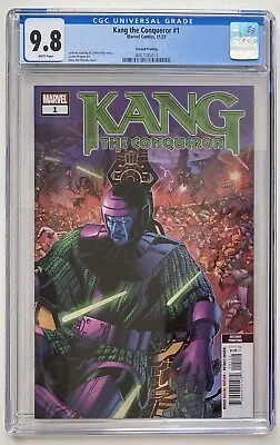 Buy Kang The Conqueror 1 2nd Print CGC 9.8 Del Mundo Cover 2021 Marvel Comics • 144.26£