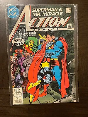 Buy Superman & Mr. Miracle #593 Action Comics Controversial Superman DC Comics 1987 • 17.77£