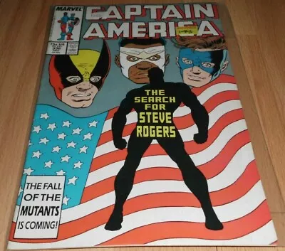 Buy Captain America (1968 1st Series) # 336...Published December 1987 By Marvel • 9.95£