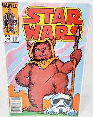 Buy Star Wars #94 Cynthia Martin Cover Art *1985* Marvel Low Print Newsstand 9.0 • 18.98£