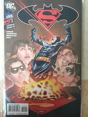 Buy Superman Batman 55 Feb 09 Dc Comics  • 6£
