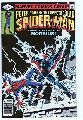 Buy SPECTACULAR SPIDER-MAN #38 - 7.0 - WP - VS Morbius • 3.40£