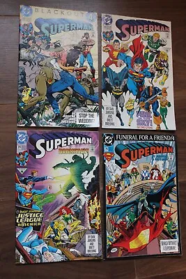 Buy DC Superman 62 65 74 76 - 4 Comic Set Run Rare NM 1992 Doomsday Hot Bargain • 6.99£