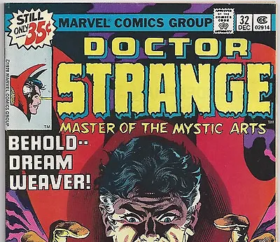 Buy Marvel Comics DOCTOR STRANGE #32 With Sub-Mariner From Dec. 1978 In VF- Con. • 8.79£