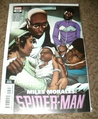 Buy Miles Morales Spider-man 13 - 1st Billie Morales - 2nd Print Variant - Near Mint • 31.86£