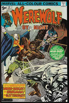 Buy WEREWOLF BY NIGHT (1975) #37 Pence - 3rd App Of MOON KNIGHT - Back Issue • 26.99£