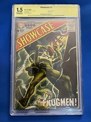 Buy Showcase #3 CBCS 1.5 Signed By Russ Heath (Grey Tone Cover) (VHTF Signed) • 217.42£