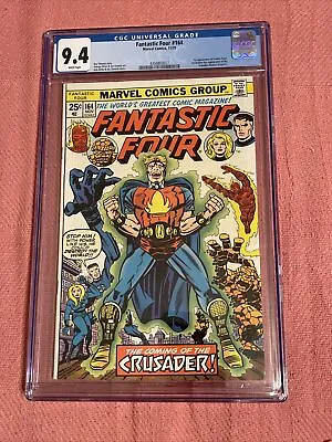 Buy Fantastic Four #164 CGC 9.4 White Pages, Frankie Raye 1st Appearance, Marvel! • 158.05£
