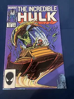 Buy Incredible Hulk # 331 First Intelligent Grey Hulk First Print Marvel Comic  • 14.99£