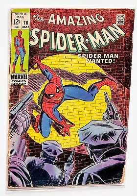 Buy Amazing Spider-man #70 Marvel 1969 Kingpin Appearance First Vanessa Fisk Cameo • 35£