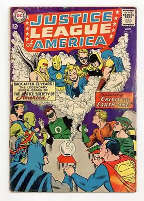 Buy Justice League Of America #21 GD+ 2.5 1963 1st SA App. Hourman, Dr. Fate • 61.57£