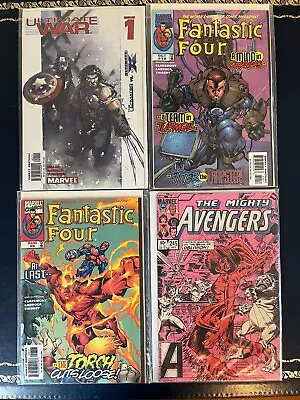 Buy Ultimate War 1, Fantastic Four 8 & 10, The Mighty Avengers 245, Marvel Comics • 0.01£